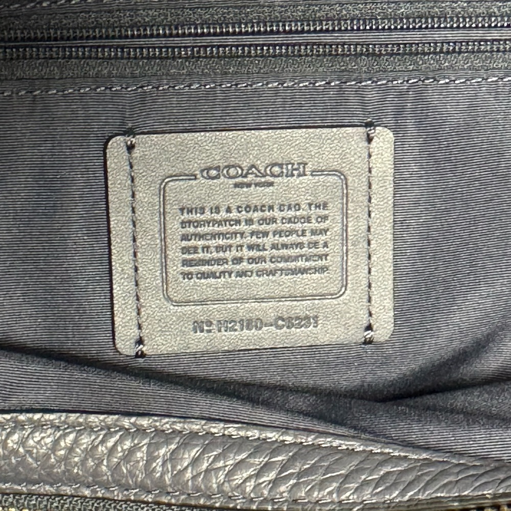 Coach Kristy Shoulder Bag C6231 Midnight Blue - Picture 5 of 7